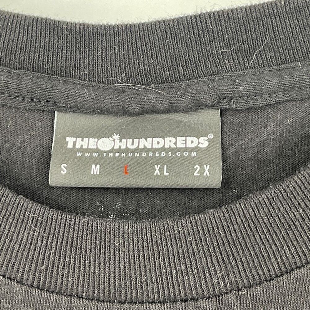 The Hundreds Chupacabra Cropped T-Shirt Black - Picture 3 of 4